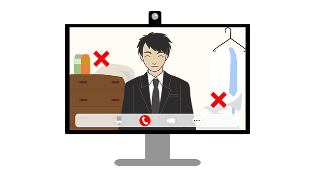 Web面接をする場所は自宅がおすすめ 自宅以外の選び方や背景の注意点も紹介 バイトルマガジン Boms ボムス Web面接をする場所は自宅がおすすめ 自宅以外の選び方や背景の注意点も紹介 バイトルマガジン Boms ボムス